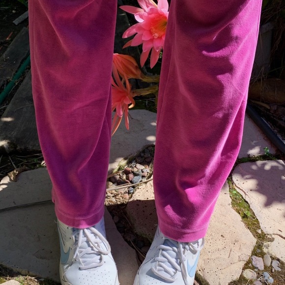 Vintage Velvet Nike Sweatpants - Picture 2 of 4